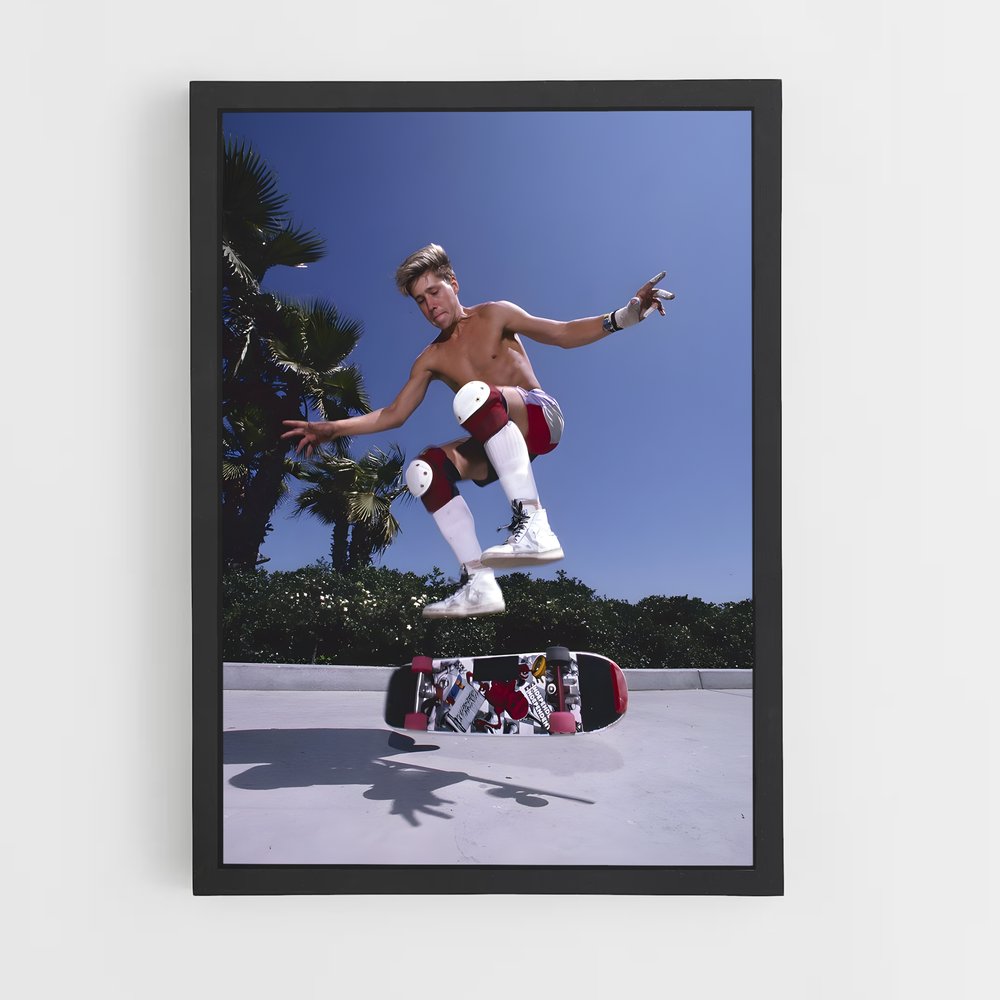 Poster Rodney mullen – affiche Skateboard (vue 2)